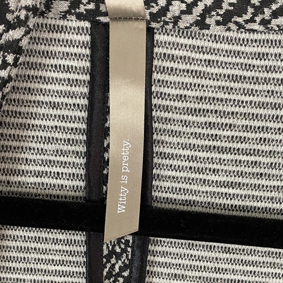 Penningtons 80s Open Front Jacket Black & Gray - Picture 4 of 10